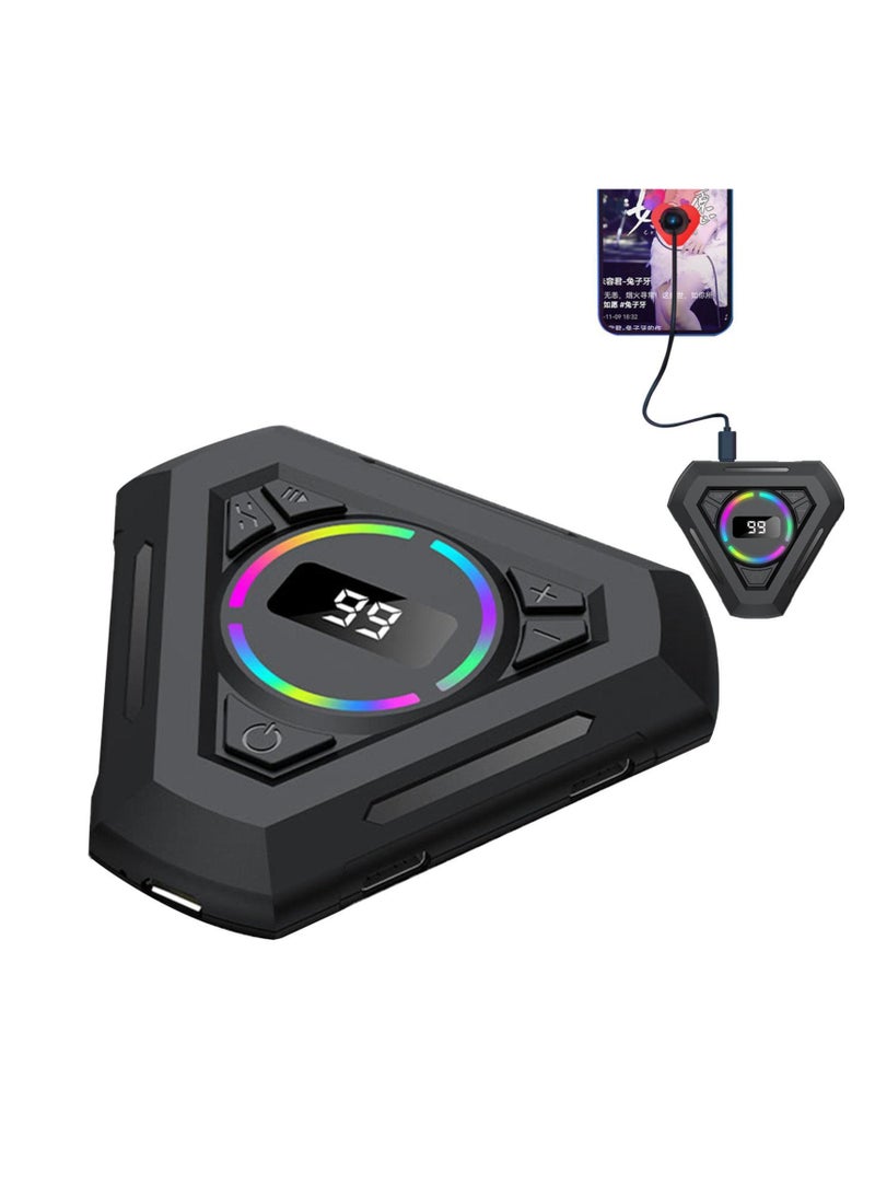 SYOSI Auto Clicker for iPhone and Android – Silent Screen Tapper for TikTok, Gaming, Live Broadcasts, and Multi-Platform Tasks, Portable with Adjustable Click Speed and Strong Suction Cups - Image 1