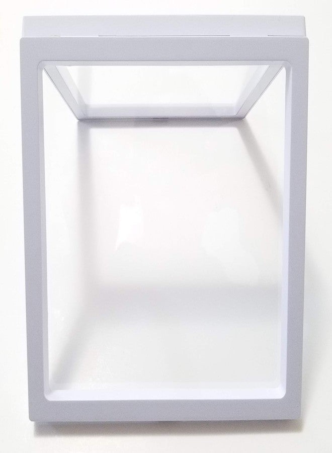 JM X-Large 7 x 7 x 0.75 Inches Transparent 3D Floating Frame Display Holder/Box/Frames for Challenge Coins, AA Medallions, Antique, Jewelry, Gift, White - Image 5