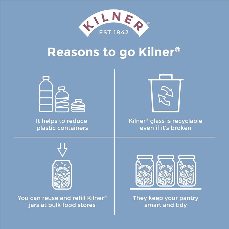 Kilner Glass Cheese Store - Image 2