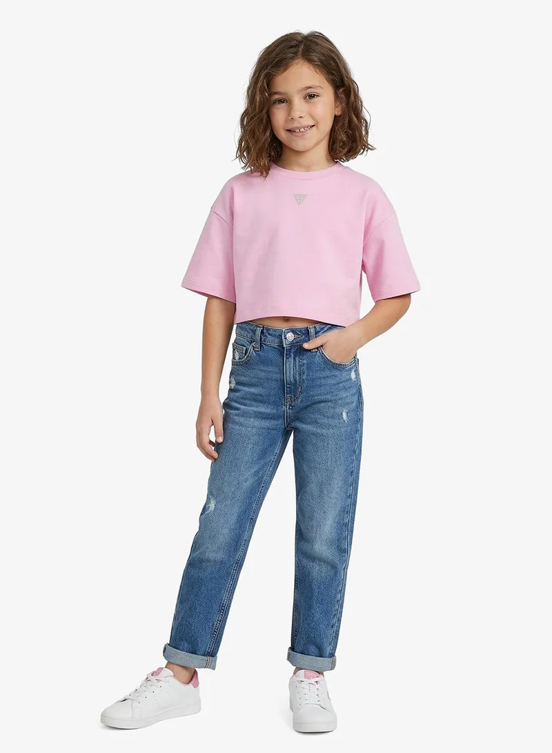 GUESS Youth Essential Crew Neck T-Shirt