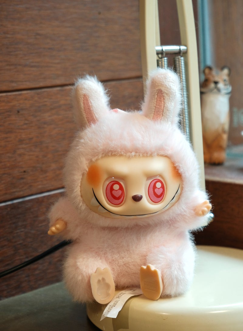 Fresh arrival Labubu 2.0 Plush Keychain Cute Bunny Backpack Charm Pendant Doll -Limit Stock - Image 2