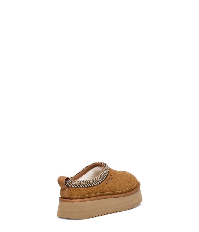 Koolaburra by UGG Women's Burree Platform Slipper, Chestnut, Size 10 - Image 5