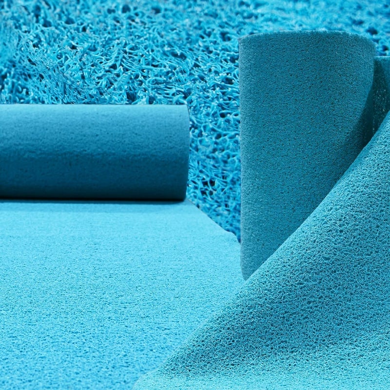 Kayahan Ev Kayahanev Kayahanev Curly Doormat Turquoise 14 mm  - Image 1