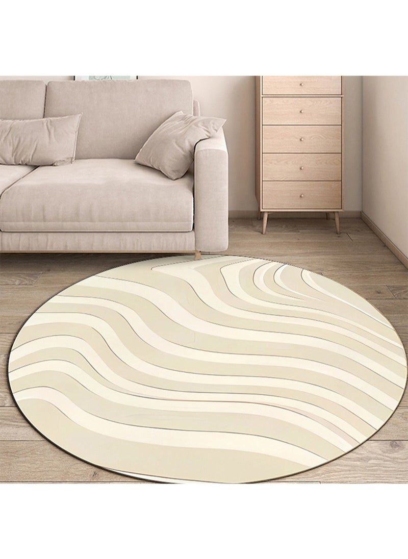 GOOTOY Modern Style Area Rug Non Slip Extra Soft Touch Living Room Bedroom Kitchen Decoration of Carpet Floor Rug 120x120cm  - Image 4