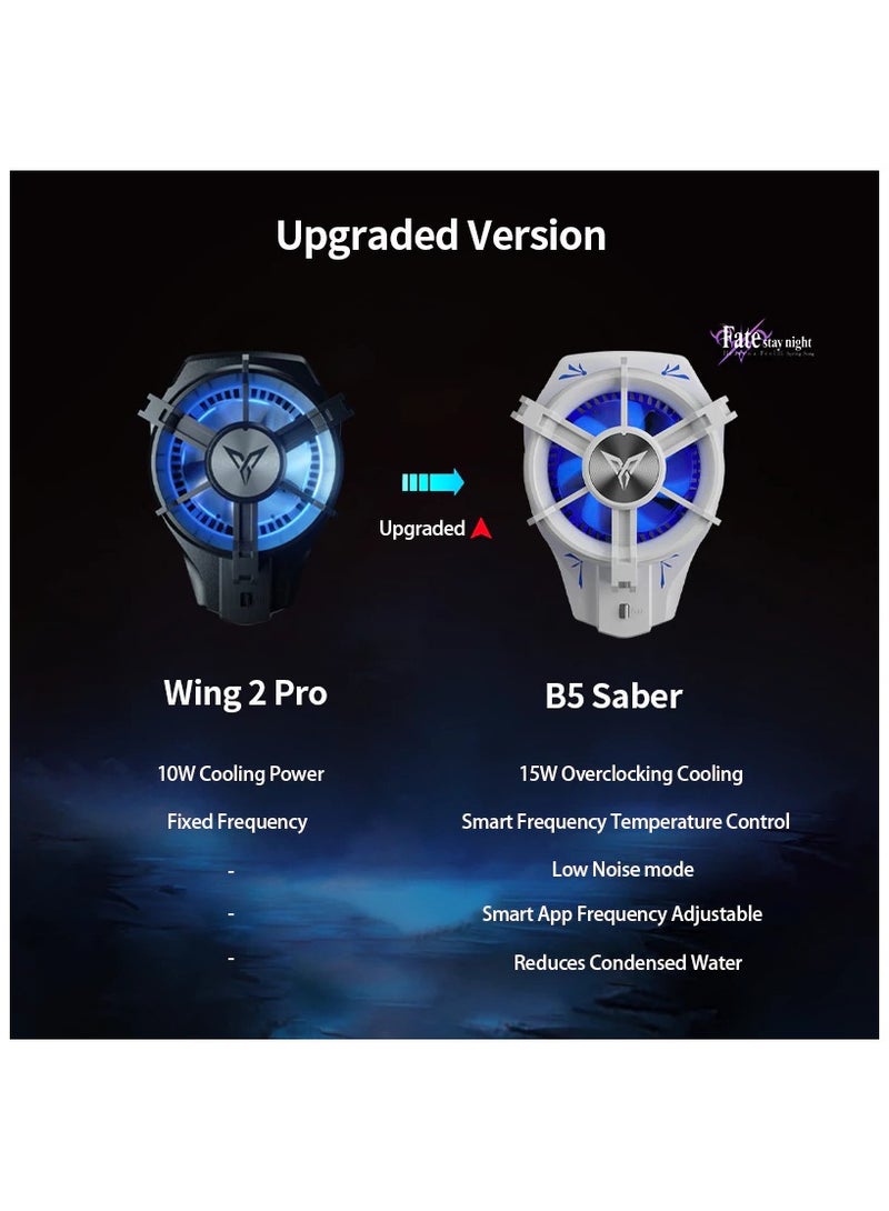 FlyDigi B5 Phone Cooler _ FATE STAY NIGHT Version - Image 2