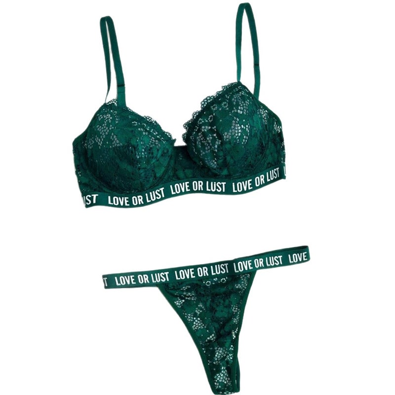 Sexy Lingerie Set - Hot-Selling Women's Intimate Apparel with Letter Design - Image 5