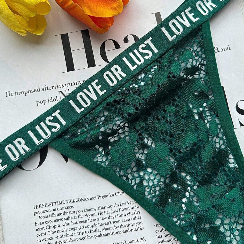 Sexy Lingerie Set - Hot-Selling Women's Intimate Apparel with Letter Design - Image 3
