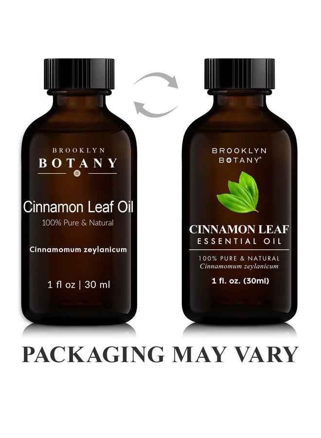 Brooklyn Botany Cinnamon Leaf Essential Oil - 100% Pure and Natural - Premium Grade Oil with Dropper - for Aromatherapy and Diffuser - 1 Fl Oz - Image 4