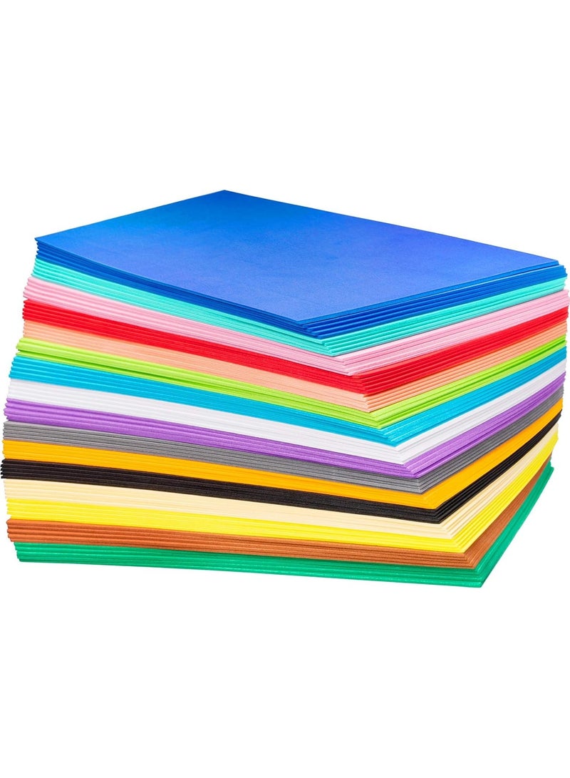 CRAFT MAGIC EVA Foam Sheets A3 Size (29.7 x 42 cm) – 10 PCS Colorful Craft Foam for DIY, Kids Crafts, School Art Projects, Party Decor – 2mm Thick Soft Foam Sheets - Image 1