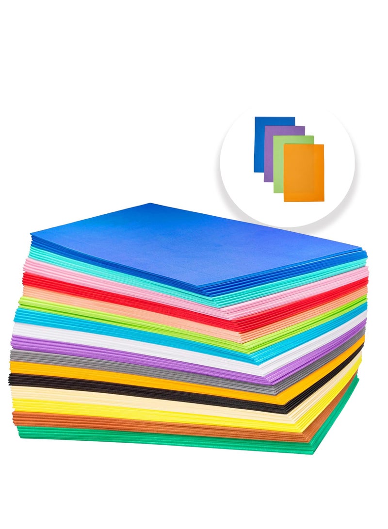 CRAFT MAGIC EVA Foam Sheets A3 Size (29.7 x 42 cm) – 10 PCS Colorful Craft Foam for DIY, Kids Crafts, School Art Projects, Party Decor – 2mm Thick Soft Foam Sheets - Image 2
