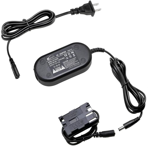 Glorich ACK-E2 ACK E2 Replacement AC Power Adapter Kit for Canon Rebel EOS 5D, 10D, 20D, 20Da, 30D, 40D, 50D, 300D, D30 Digital SLR Cameras - Image 1