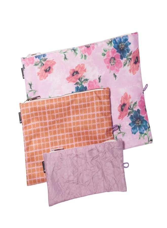 Thread Wallets Organizing Pouches for Women, Men - Stylish Luggage for Packing, Easy Zipper Pouch for Travel & Purse Organization, Storage for Tech Accessories, Toiletries and More (Opal) - Image 3