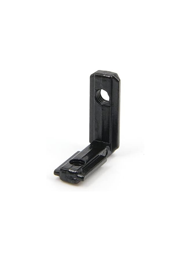 PROMASS promass 20PCS Black T Slot L-Shape 90 Degree Interior Inside Corner Connector Joint Bracket with Screws for 6mm T Slot Aluminum Extrusion Profile 2020 Series Slot  - Image 5