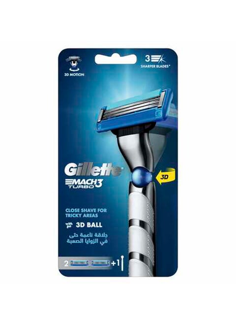 Match 3 Turbo Razor With 2 Blades