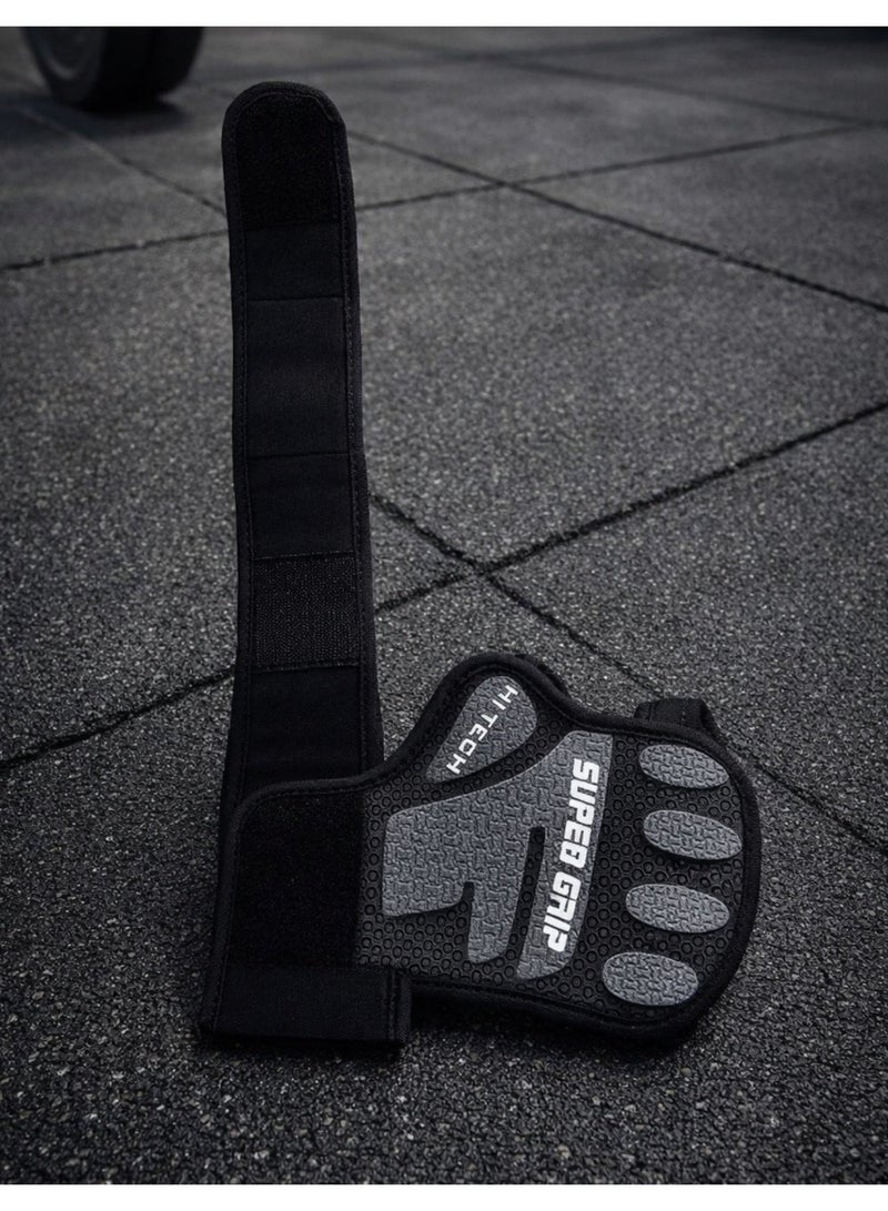 VOLTIV Weightlifting Gloves with Wrist Support – Super Grip Gym Gloves for Training, CrossFit, Bodybuilding & Fitness - Image 5