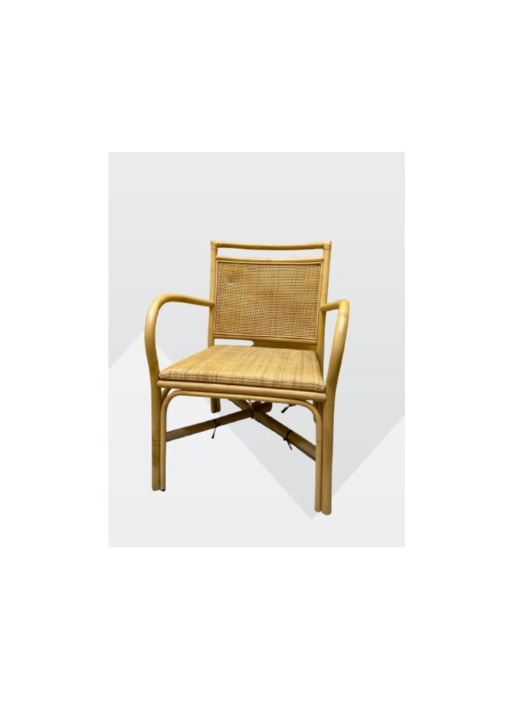 Rattan Arm Chair  - 92 x 60 x 91 cm - Image 1