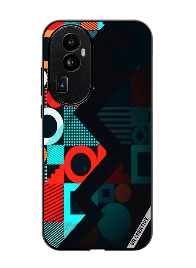 VR CREATIVE Protective Case Cover For Oppo Reno 10 Pro Plus Texture Design Multicolour - Image 1