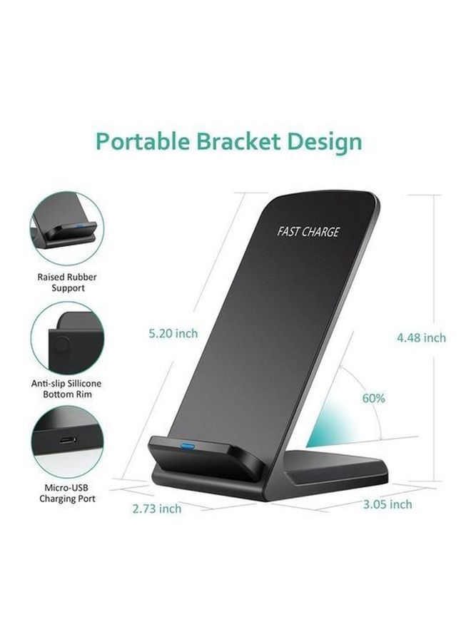 نيبمينينت Wireless Fast Charger Black - Image 3