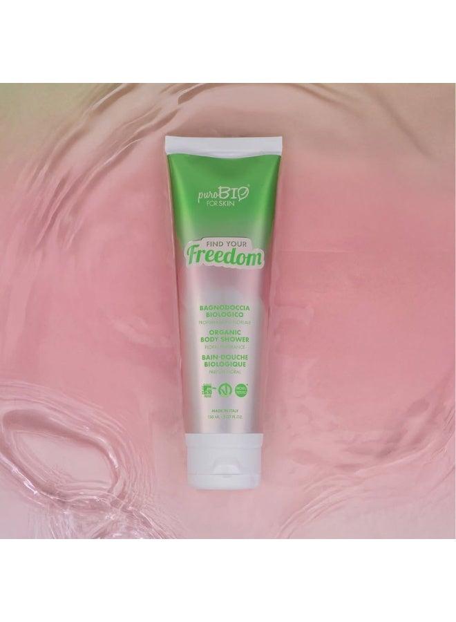 puroBio Organic Body Shower Floral Fragrance Freedom 150ml - Image 2
