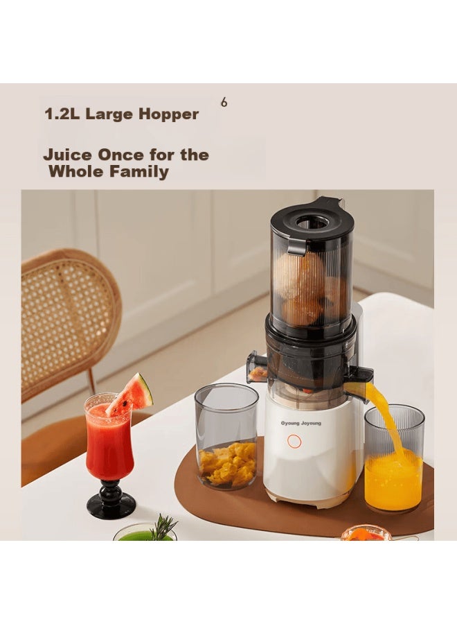 Joyoung Multifunctional Large-caliber Electric Ice Cream Maker Juicer Three-stage Press Fully Automatic Cold Press Juice Extractor Z12-lz566 - Image 4