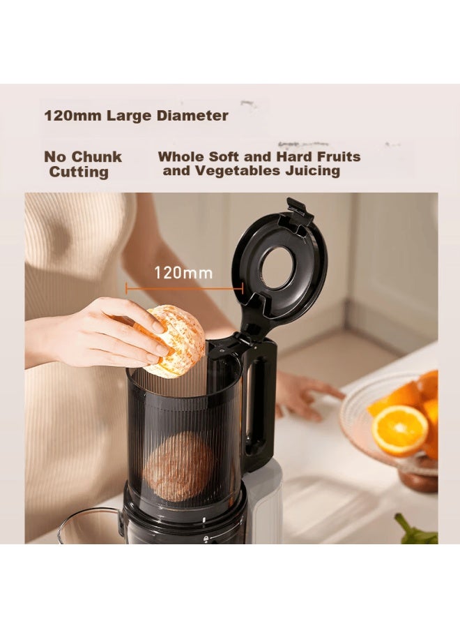 Joyoung Multifunctional Large-caliber Electric Ice Cream Maker Juicer Three-stage Press Fully Automatic Cold Press Juice Extractor Z12-lz566 - Image 2