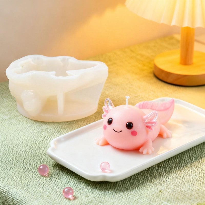 Salamander Silicone Candle Mold Reusable For Soap Plaster And Resin Casting - Image 5
