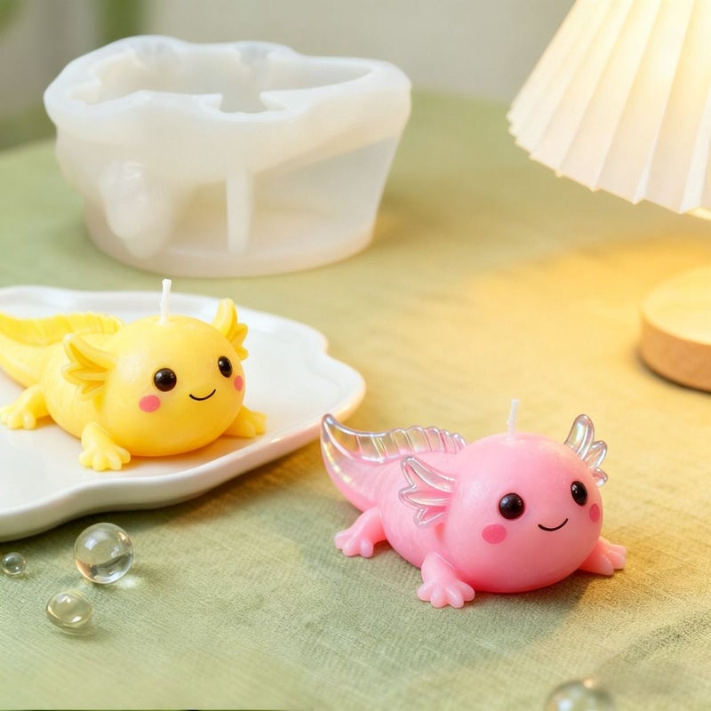 Salamander Silicone Candle Mold Reusable For Soap Plaster And Resin Casting - Image 3
