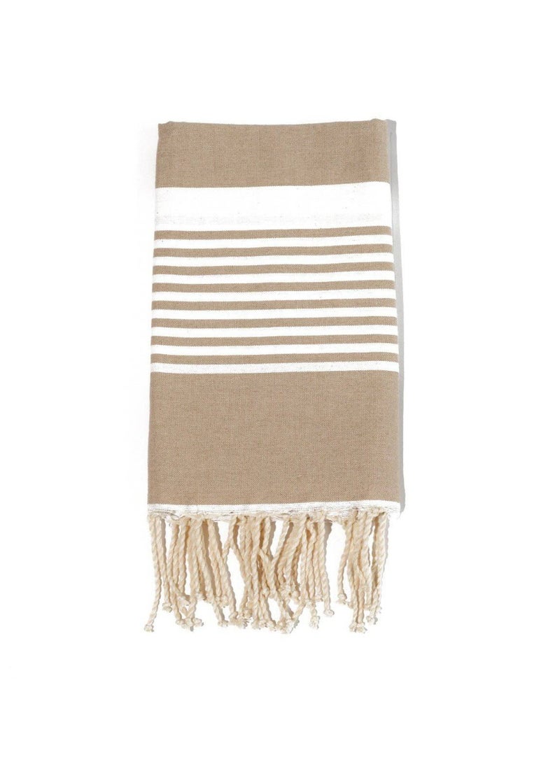 Ready For Chai منشفة شاطئ 200X100 سم 100% قطن ناعم خالية من الرمال منشفة سريعة الجفاف خفيفة الوزن للسفر هدايا الشاطئ ملحقات الشاطئ رمي الشاطئ - Image 2