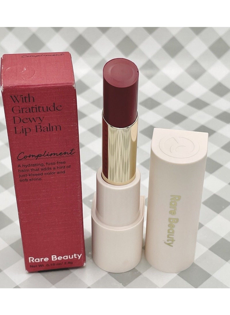 Rare Beauty - Rare Beauty by Selena Gomez With Gratitude Dewy Lip Balm Compliment 2.8g - Image 1