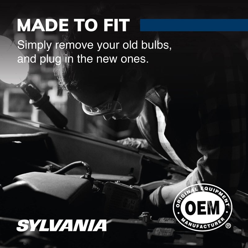 SYLVANIA - 1157 SilverStar Mini Bulb - Brighter and Whiter Light, Ideal for Daytime Running Lights (DRL) and Reverse Lights (Contains 2 Bulbs) - Image 5