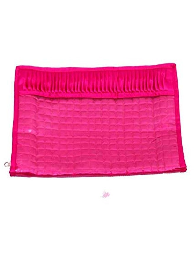 Padam Enterprises Undergarments Kit, Lingerie Cover, Undergarment Organiser in Heavy Quilted Satin (Magenta) - Image 3