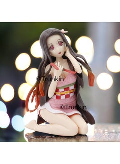 Trunkin Trunkin DemonSlayer Nezuko Sitting Cute Demon Mode 11 cm Action Figure  - Image 5