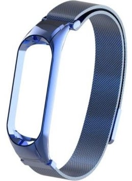Techmaster Xiaomi Mi Band 5 Mi Band 6 Tme Metal Mesh Band Strap 