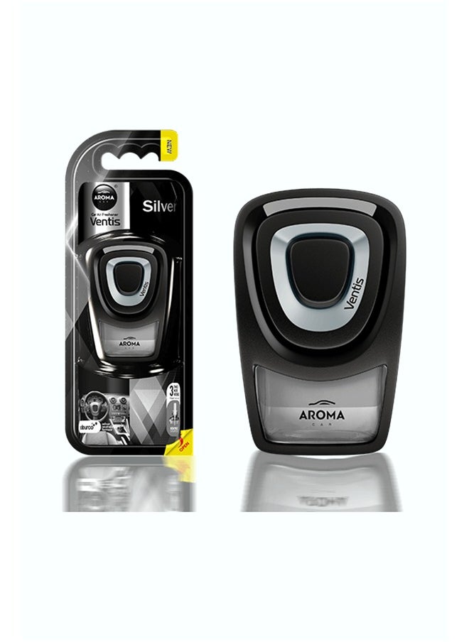 Aroma VENTIS Car Air Freshener Silver 