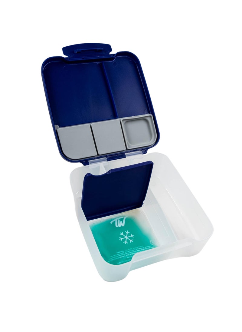 TINY WHEEL Tiny Wheel Magic baby Lunch Box - Blue  - Image 5