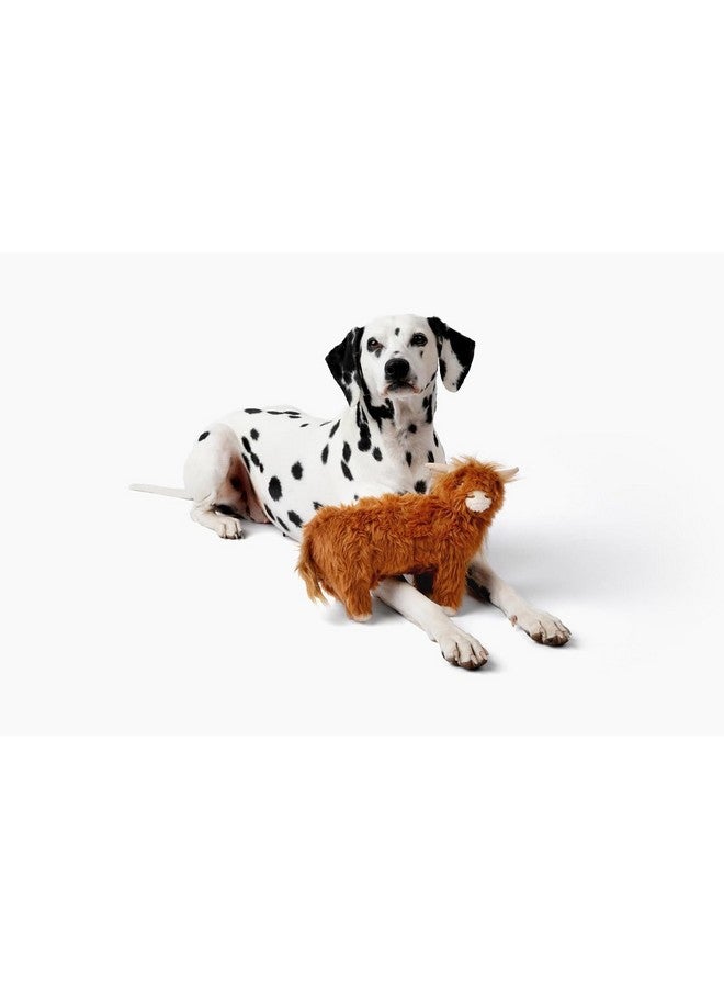 Midlee Standing Highland Cow Dog Toy - Image 3