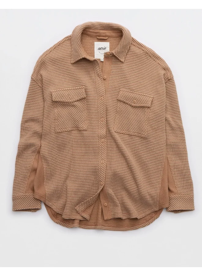 آري من امريكان ايجل Lumberjane Waffle Shirt