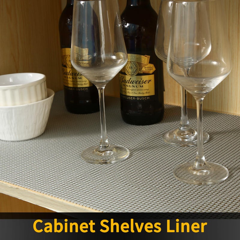 Iwtmm Drawer Shelf And Cabinet Liners Non-Adhesive Extra Strong Grip - Keep Items In Place For Kitchen  Bathroom  Office & Wardrobe  Heavy Duty Anti-Slip Liners For Cabinets  Cupboards  Drawers - Image 5