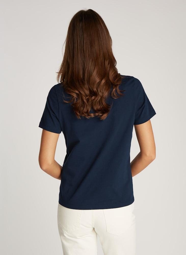 TOMMY HILFIGER - Crew Neck Graphic T-Shirt - Image 1