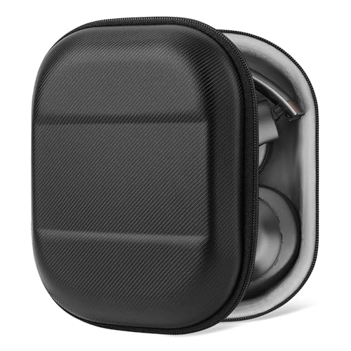 Geekria Shield Headphones Case Compatible with JBL Tune 770NC Tour ONE M3 E65 BTNC Replacement Hard Shell Travel Carrying Bag with Cable Storage Black - Image 1
