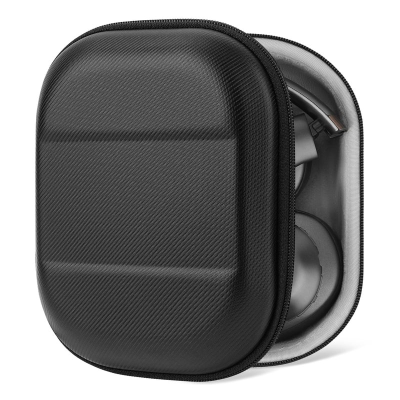 Geekria Shield Headphones Case Compatible with JBL Tune 770NC Tour ONE M3 E65 BTNC Replacement Hard Shell Travel Carrying Bag with Cable Storage Black - Image 2