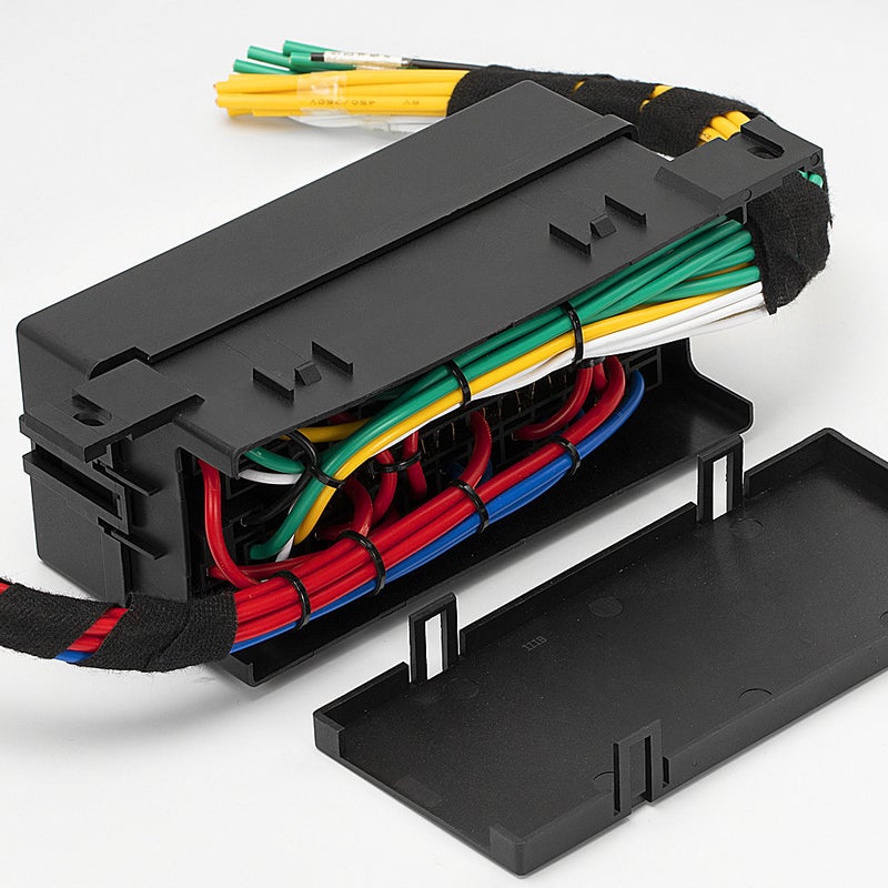 Wiring Harness 11-Way Relay Fuse Box 6-Way 12V Relay Holder Box Fuse Holder For Cars And Ships - Image 3