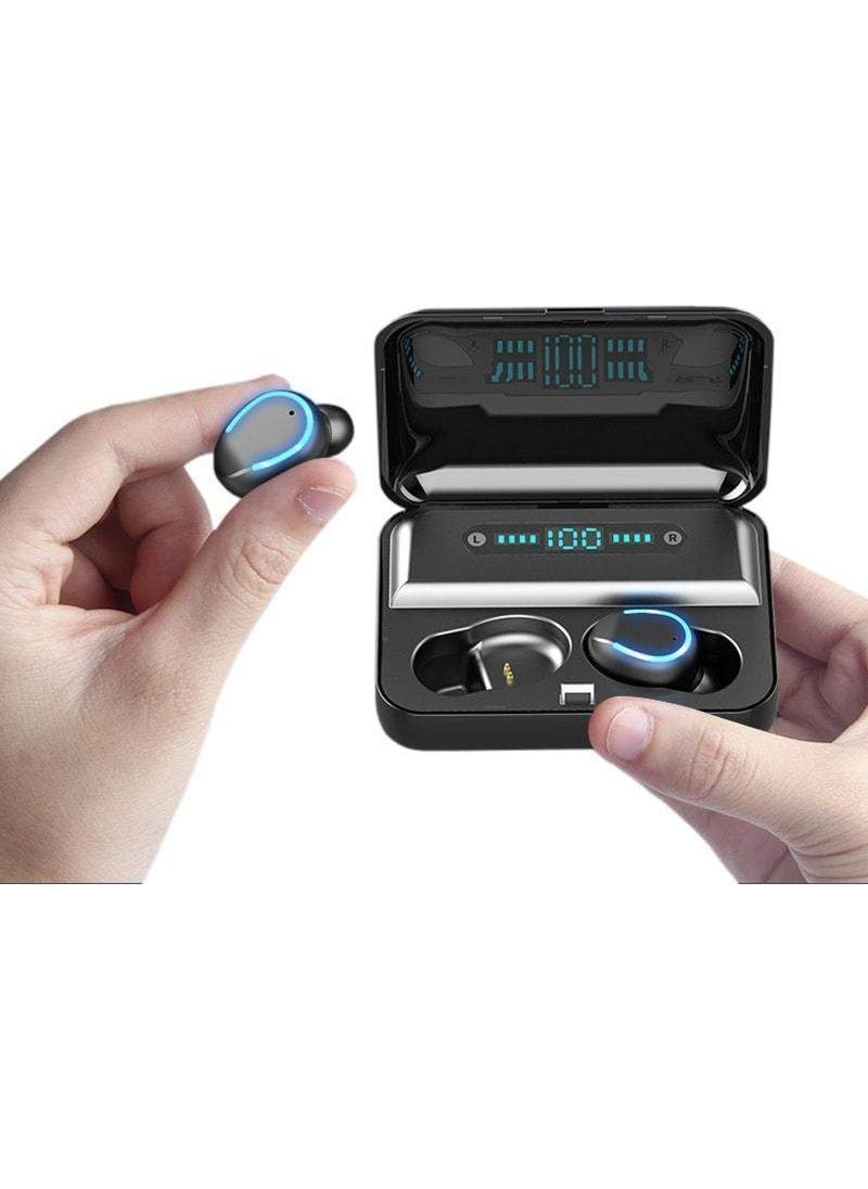 İnovaxis - Inovaxis Tws Bluetooth Headphones 2000 Mah Powerbank Waterproof Sports Headphones - Image 1