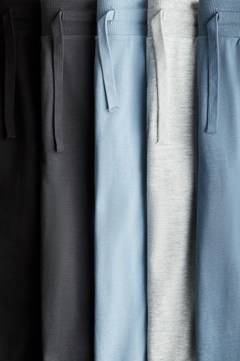 اتش اند ام 5-pack cotton jersey joggers