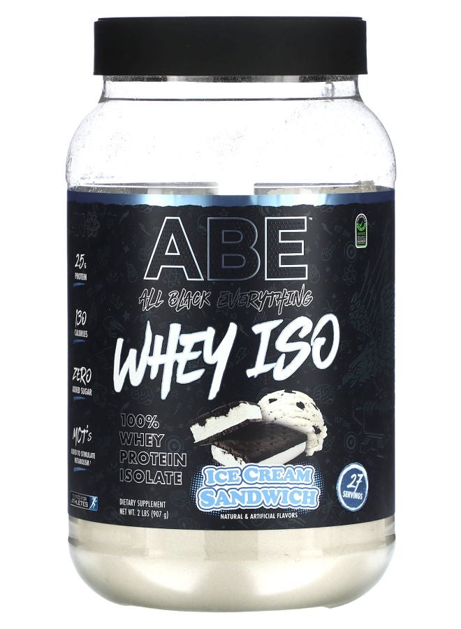 Abe Whey ISO Ice Cream Sandwich 2 lbs (907 g) - Image 1
