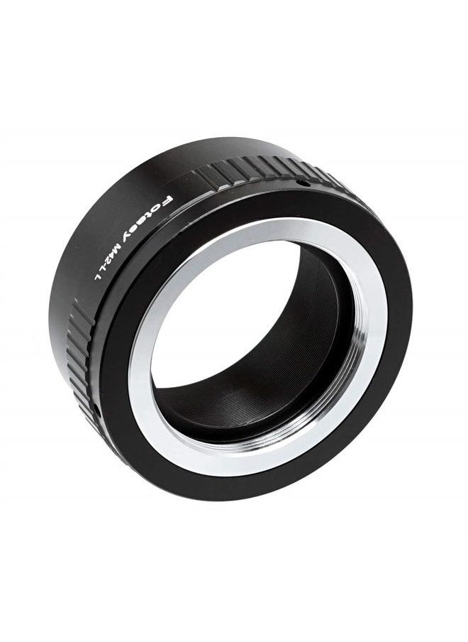 Fotasy - Adjustable M42 Lens to L Mount Adapter, 42mm Screw Mount Lens S Adapter, Compatible with Panasonic S1 S1H S1R S4 S5 Leica SL SL2 TL2 TL Leica T Sigma fp fp L Mirrorless Camera - Image 1