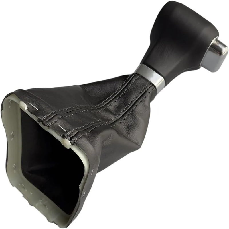 Compatible With VW Golf 5 6 MK5 MK6 Passat B6 Tiguan Compatible With Jetta Automatic Car Gear Shift Knob With Leather Cover Gear Stick Knob(Passat B6) - Image 2