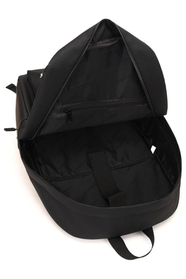 ستارجولد حقيبة ظهر 2 في 1، حقيبة ظهر للكمبيوتر المحمول مقاس 17 بوصة، مع حقيبة خصر مقاس 5 بوصات، حقائب ظهر مدرسية للأولاد والبنات المراهقين، مقاومة للماء وبطانة من الفوم - (17 بوصة + 5 بوصات - أسود) - Image 5