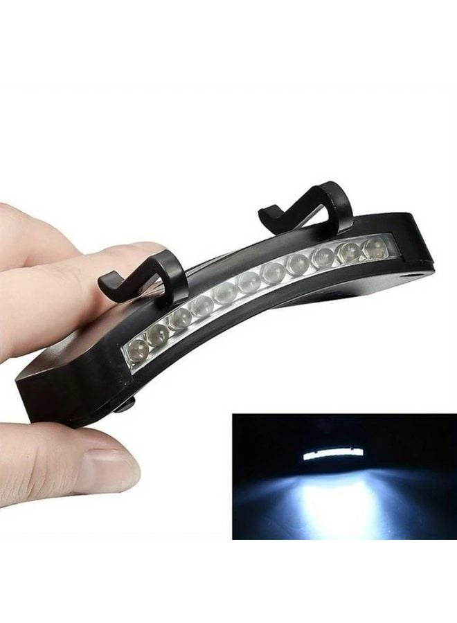 Black LED Headlamp for Outdoor Camping Fishing Hunting Bright Lightweight Adjustable Strap - Image 4