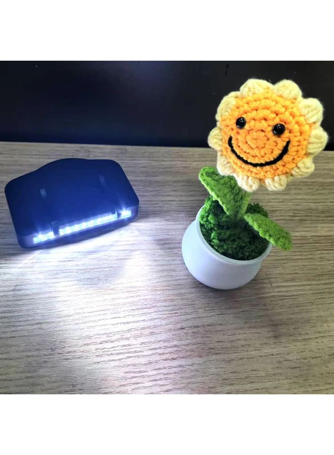 Black LED Headlamp for Outdoor Camping Fishing Hunting Bright Lightweight Adjustable Strap - Image 1